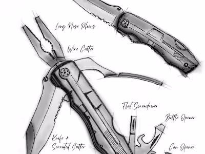 Knife product conceptualization