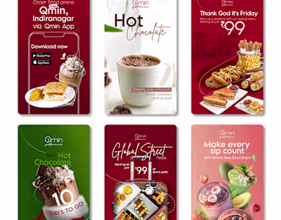 Instagram Posts For Tata's Qmin Cafe :: Behance
