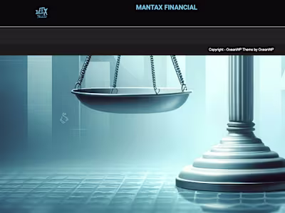 Tax Specialists Website Design