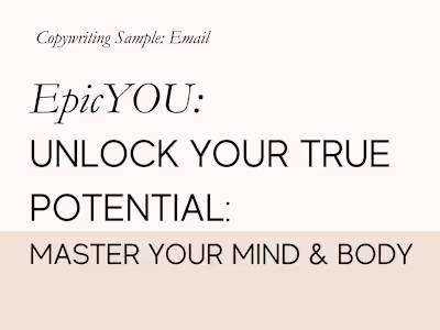 Unlock Your True Potential: Master Your Mind and Body