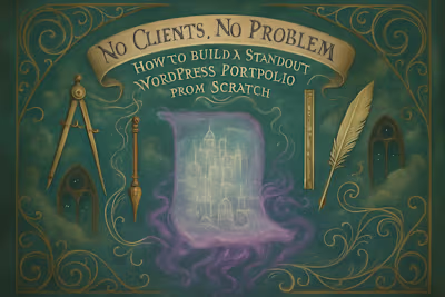 No Clients, No Problem: How to Build a Standout WordPress Portfolio from Scratch