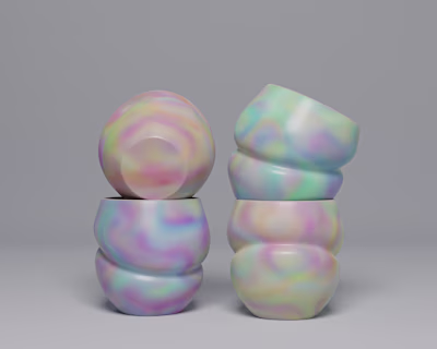 Pretty Pots - Product Renders