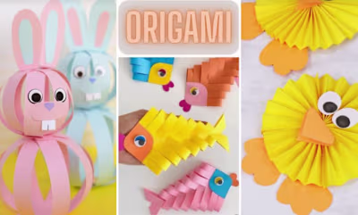I will make origami or DIY crafts videos for social media