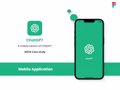 Chat GPT - Mobile Application - UIUX on Behance