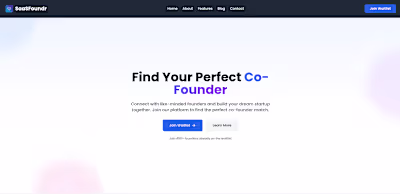 SaaSFoundr Landing Page
