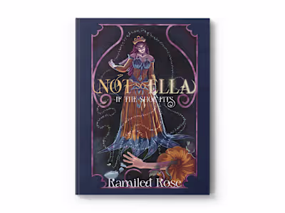 Fantasy romance Book cover 