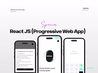 React JS | Progressive Web App | Expense Tracker