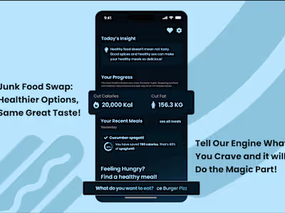Junk Food Swap - ChatGPT Api
