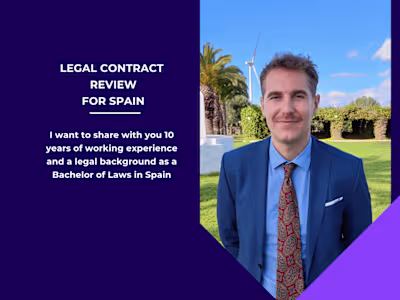 Contract advisor in Spain