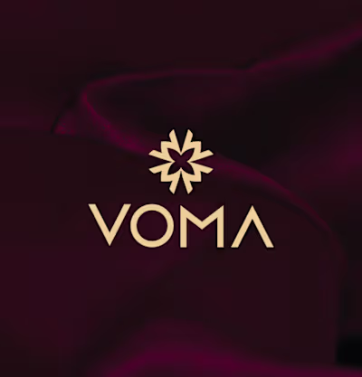 VOMA- Clothing Brand Logo Design-visual Identity