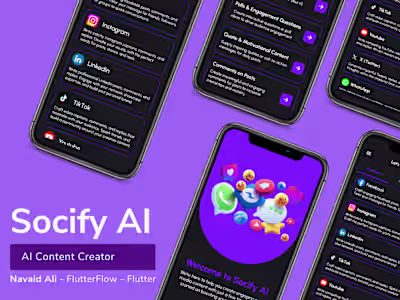 Socify AI Mobile App Development