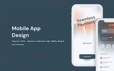 Paypoint Mobile App on Behance