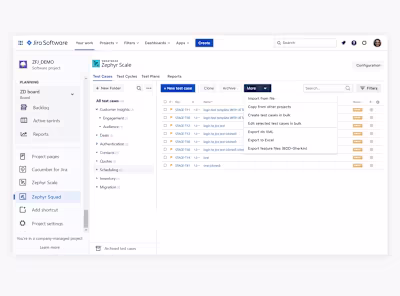 Zephyr Squad & Scale: Revamping Jira Plugins for Enhanced User …