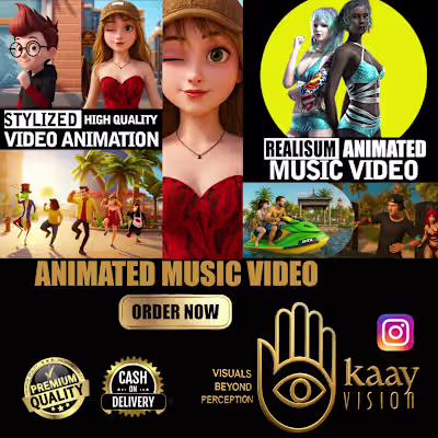Get your animated music video