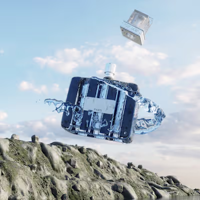 Perfume Animation – Luxurious 3D Visualization