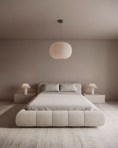 Beige bedroom