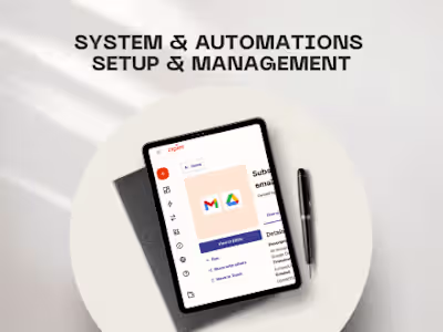 System and Automations Setup and Management