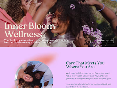 Inner Bloom Wellness  ( WebCopy)
