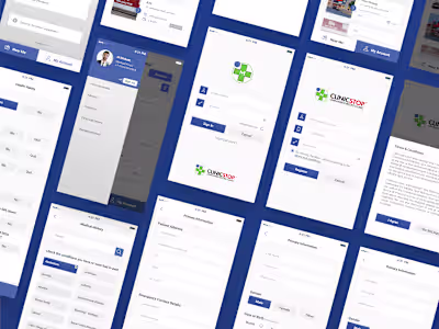 ClincStop Mobile app