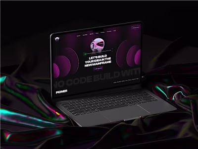 Reimagining agency Landing Page
