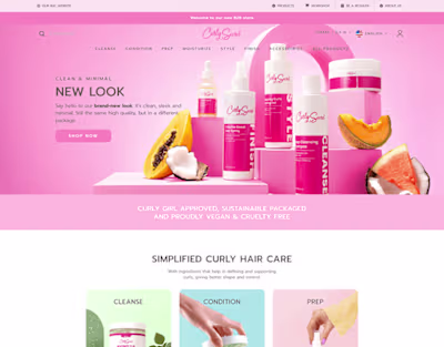 B2B Haircare Brand - Shopify Custom Development