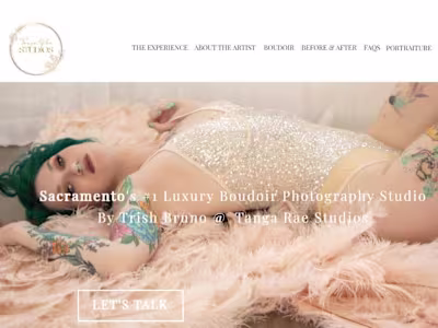Boudoir Photography Website