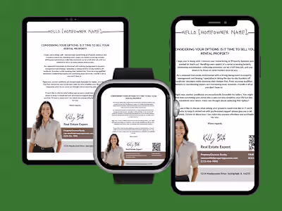 Real Estate Sales Letter (Editable in Canva)