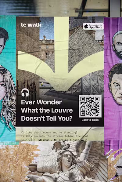 Le Walk — Poster Design Submission