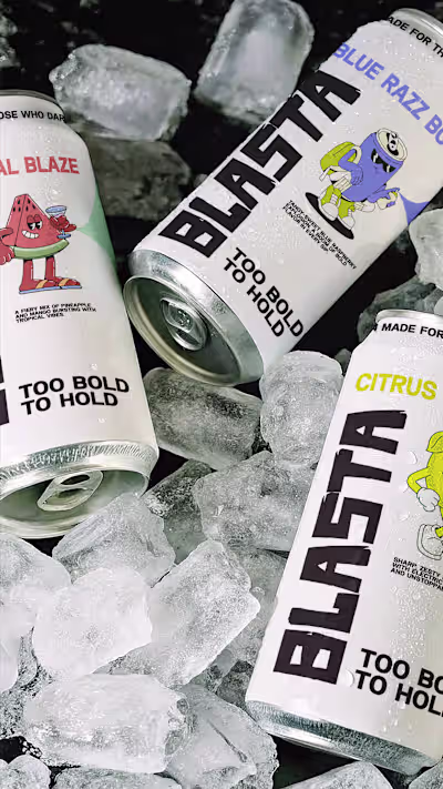 Soda Brand package design