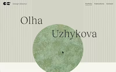 Animations for personal Website