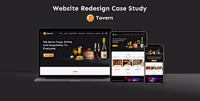 Website Redesign on Behance