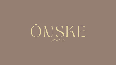 ÖNSKE Jewels - Brand Design