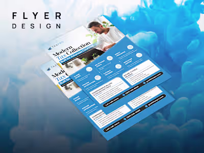 Flyer Design for Tax Collection and Financial Company