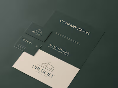 Prebuilt Logo and brand visual identity