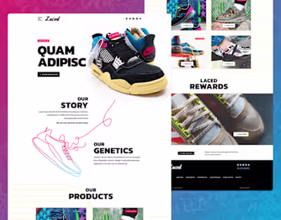 Laced Website