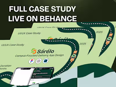 SARELO APP CASE STUDY