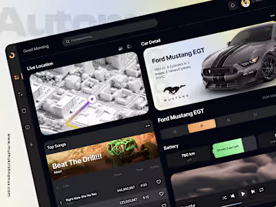 Automobile Car Dashboard