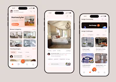 Interior Design Mobile App