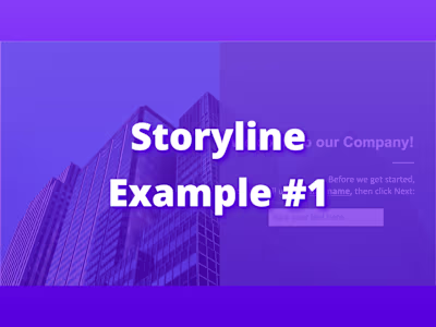 e-Learning Example: Experienced Hire Onboarding Module
