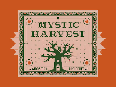 Mystic Harvest | Coffee Label