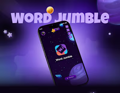 Word Jumble Puzzle Game App Design Case Study