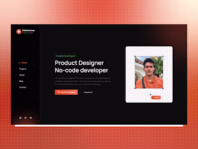 HorizonX- Framer Website Template