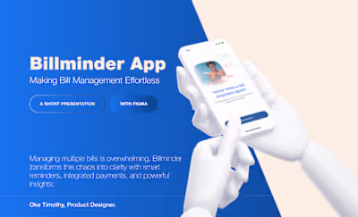 Bill Management & Reminder App :: Behance