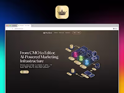 Peerless Branding, Website and Product Design