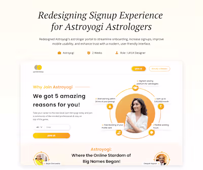 Astrologer Website Redesign