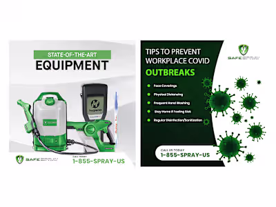 Designed a COVID awareness social