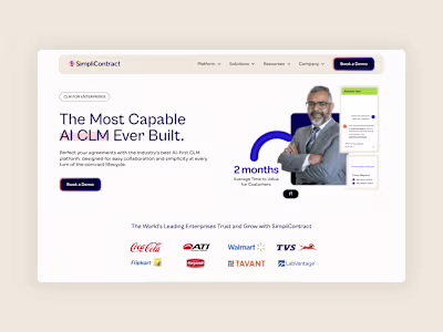 Simplicontract Website Development and Maintenance