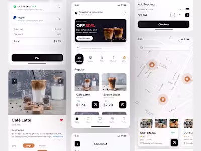 Coffee Shop Mobile App