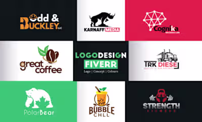 I will do 4 modern and luxury minimalist business logo design