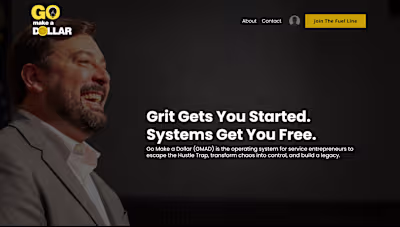 Go Make A Dollar Waitlist Page